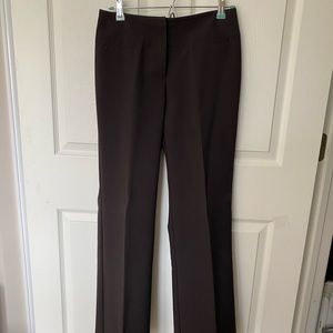 New York & Co City Stretch Brown Dress Pants EUC